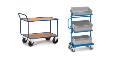 Tafel- en etagewagens