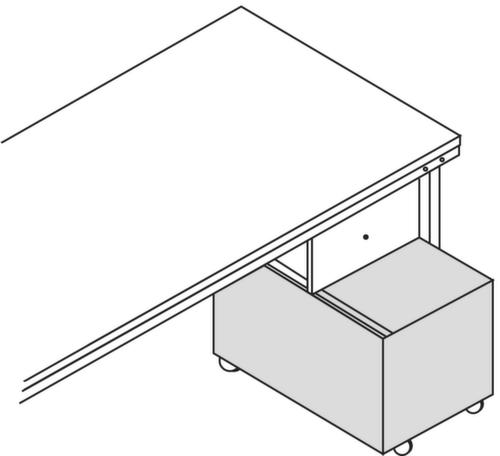 Rocholz Rollcontainer 2000 Technische Zeichnung 1 L