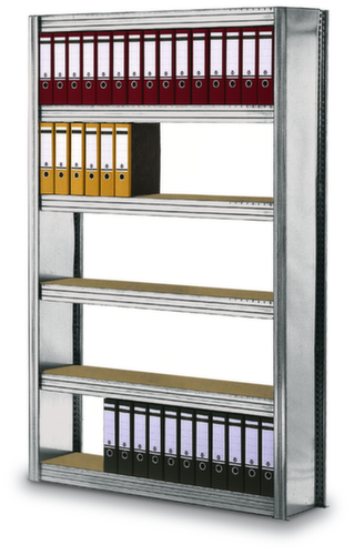 regalwerk Spanplatten Steckregal mit Vollblechwänden Standard 1 L