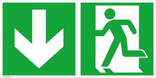 Fluchtwegschild SafetyMarking® Notausgang Standard 8 L