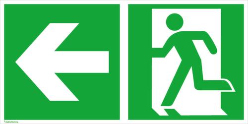 Fluchtwegschild SafetyMarking® Notausgang Standard 2 L