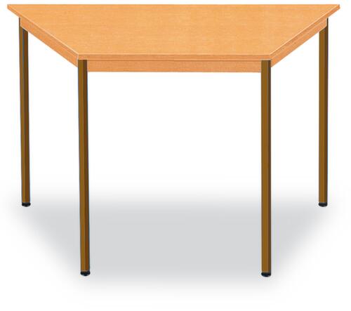 Vierkantrohr-Mehrzwecktisch mit verschiedenen Plattenformen Standard 2 L