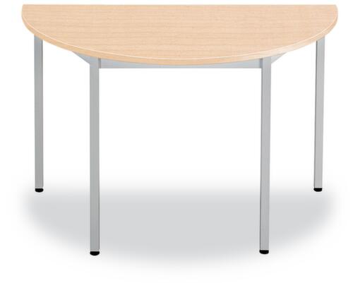 Vierkantrohr-Mehrzwecktisch mit verschiedenen Plattenformen Standard 3 L