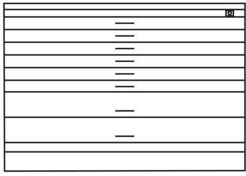 C+P Flachablageschrank, Höhe x Breite x Tiefe 760 x 1100 x 765 mm Technische Zeichnung 1 L