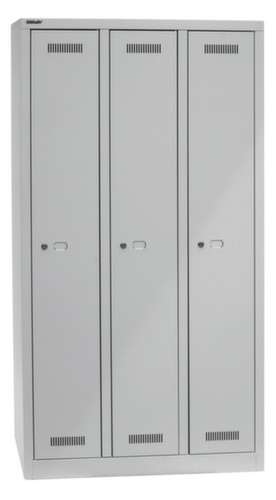 Bisley Garderobenschrank MonoBloc, Abteilbreite 248 mm Standard 2 L