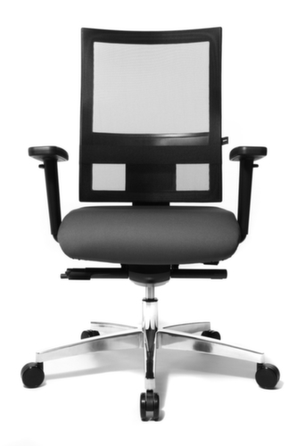 Topstar Drehstuhl Sitness 60 mit Body-Balance-Tec-Gelenk, Netzrückenlehne, anthrazit Standard 5 L