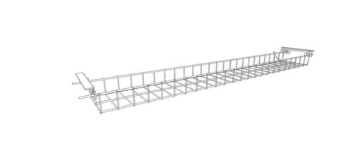 Quadrifoglio Breiter Kabelkorb T45 für Schreibtisch, Breite 1400 mm Technische Zeichnung 1 L