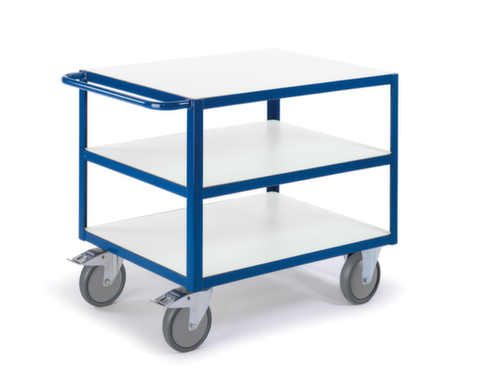 Rollcart ESD-Tischwagen 1000x700 mm, Traglast 600 kg, 3 Etagen Standard 1 L