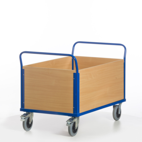 Rollcart Vierwandwagen, Traglast 600 kg, Ladefläche 1200 x 770 mm Standard 12 L