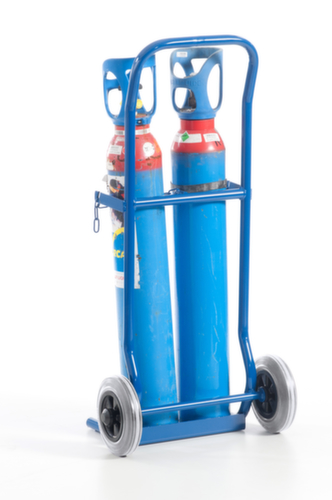 Rollcart Flaschenkarre, für 2x10 l  Flasche, TPE-Bereifung Standard 5 L