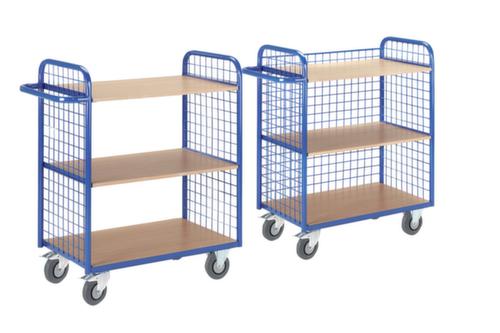 Rollcart Etagenwagen mit Gitterwänden Standard 1 L