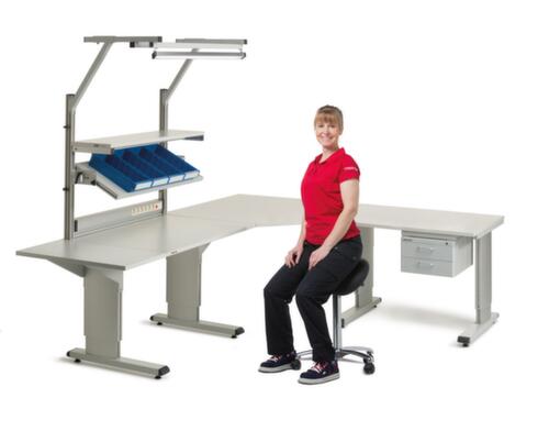 Treston Höhenverstellbarer Arbeitstisch Milieu 1 L