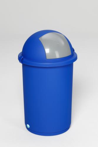 VAR flüssigkeitsdichter Wertstoffsammler, 50 l, blau, Deckel silber Standard 2 L