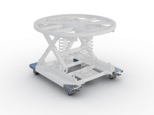 Fahrwerk für Scherenhubtisch Standard 1 L