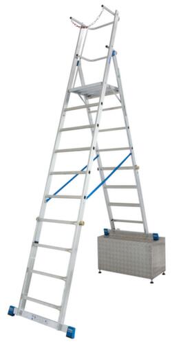 Krause Rollbare Teleskop-Plattformleiter STABILO® Professional Standard 2 L