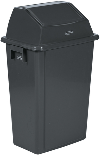 Wandabfallbehälter, 60 l, grau Standard 1 L