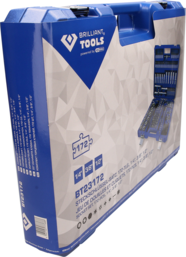 Brilliant Tools Steckschlüssel-Satz Standard 8 L