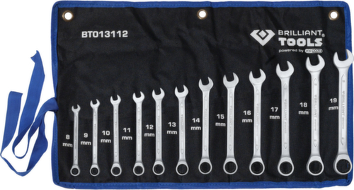 Brilliant Tools Ratschenringschlüssel-Satz Standard 8 L