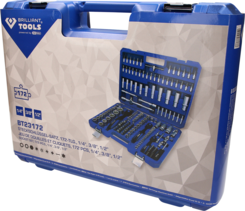 Brilliant Tools Steckschlüssel-Satz Standard 9 L