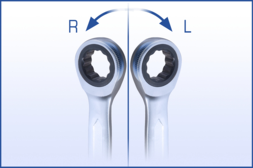 Brilliant Tools Ratschenringschlüssel-Satz Detail 1 L