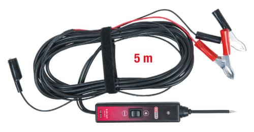 KS Tools Funktionsprüflampe 6-24V DC mit 5 Meter Kabel Standard 2 L