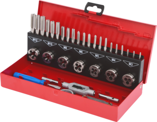 KS Tools HSS Gewindeschneidwerkzeug-Satz Standard 6 L