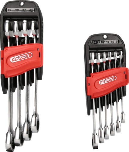 KS Tools GEARplus Ratschenringmaulschlüssel-Satz Standard 6 L