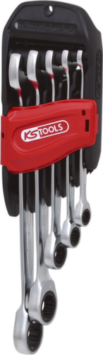 KS Tools GEARplus Ratschenringmaulschlüssel-Satz Standard 6 L