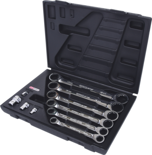 KS Tools GEARplus Doppel-Ratschenringschlüssel-Satz Standard 6 L