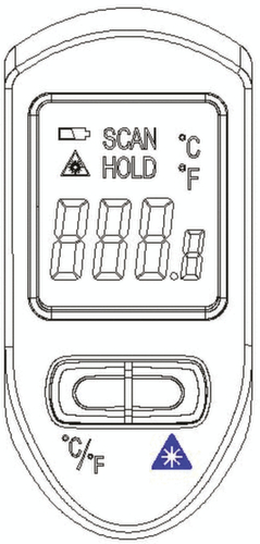 KS Tools Infrarot-Thermometer Standard 5 L