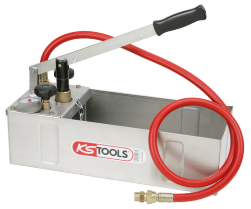 KS Tools Edelstahl Druck-Prüfpumpe Standard 8 L