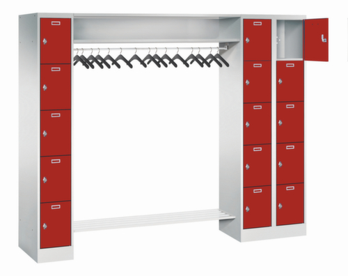 PAVOY Personal-Garderobe Basis, Breite 2250 mm Standard 1 L