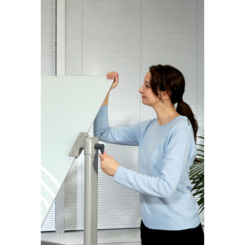 nobo Mobiles Whiteboard, Höhe x Breite 1360 x 1800 mm Milieu 4 L