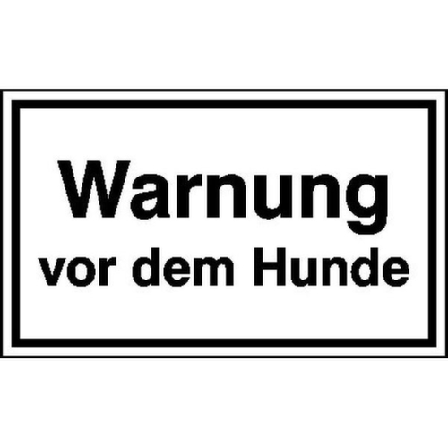 Hinweisschild SafetyMarking® zur Grundbesitzkennzeichnung Standard 1 L