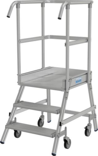 Krause Fahrbare Podesttreppe STABILO® Professional Standard 3 L