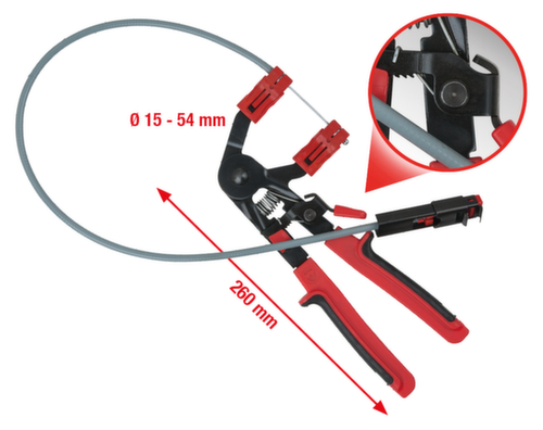 KS Tools Schlauchschellenzange Standard 2 L