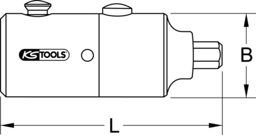 KS Tools Montagewerkzeug Technische Zeichnung 1 L