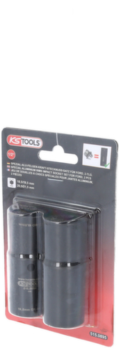 KS Tools 1/2" Spezial-Alu-Felgen-Kraft-Stecknuss-Satz für Ford Standard 3 L