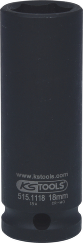 KS Tools 1/2" Sechskant-Kraft-Stecknuss Standard 3 L