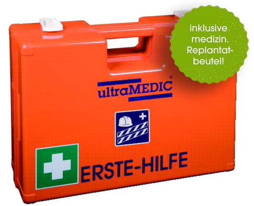 ultraMEDIC Erste-Hilfe-Koffer mit branchenspezifischer Füllung, Füllung nach DIN 13157 Standard 2 L
