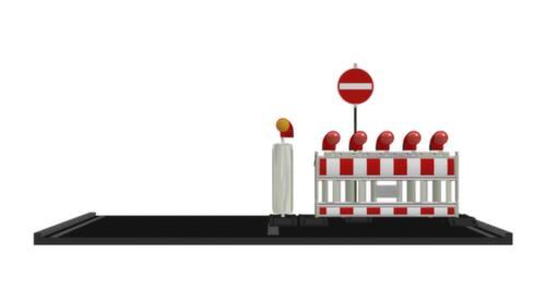 Schake Fußplatte für Schrankenzaun Milieu 4 L