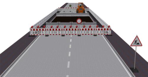 Schake Fußplatte für Schrankenzaun Milieu 2 L