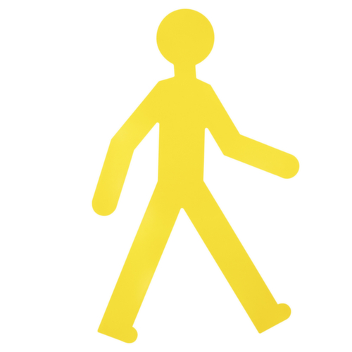 Bodenmarkierungen - Fußgänger gelb Standard 1 L