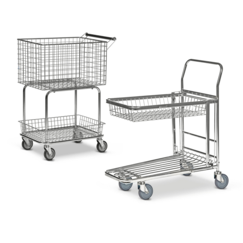 Korbwagen mit zwei Körben Standard 1 L