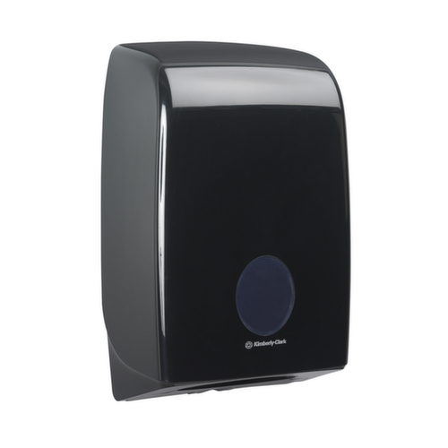 Papierhandtuchspender AQUARIUS schwarz Standard 1 L