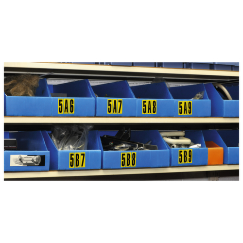 Selbstklebende Zahlen 230 x 140 mm Standard 1 L