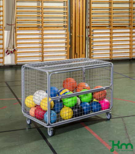 Kongamek Gitter-Kastenwagen, Traglast 150 kg, Ladefläche 1180 x 662 mm Milieu 2 L