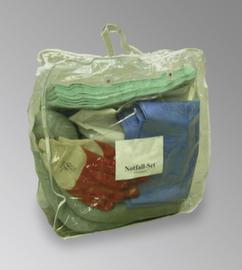 Notfalltasche mit Microfaser-Öl-Sorbents