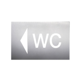 Wegweiser, "WC"