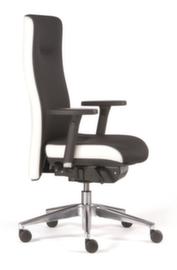 ROVO-CHAIR Bürodrehstuhl ROVO XP 4020 EB 2-04 mit Ergo-Balance-Mechanik, schwarz/weiß